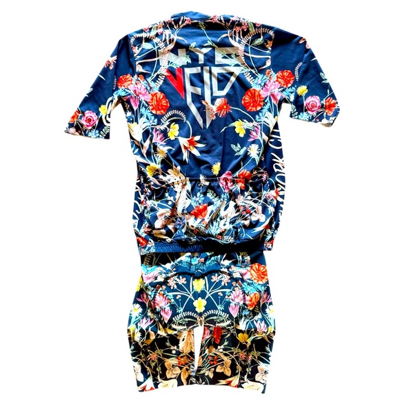 Ostroy Floral Men’s Cycling Jersey and Bibs - Picture 12 of 12